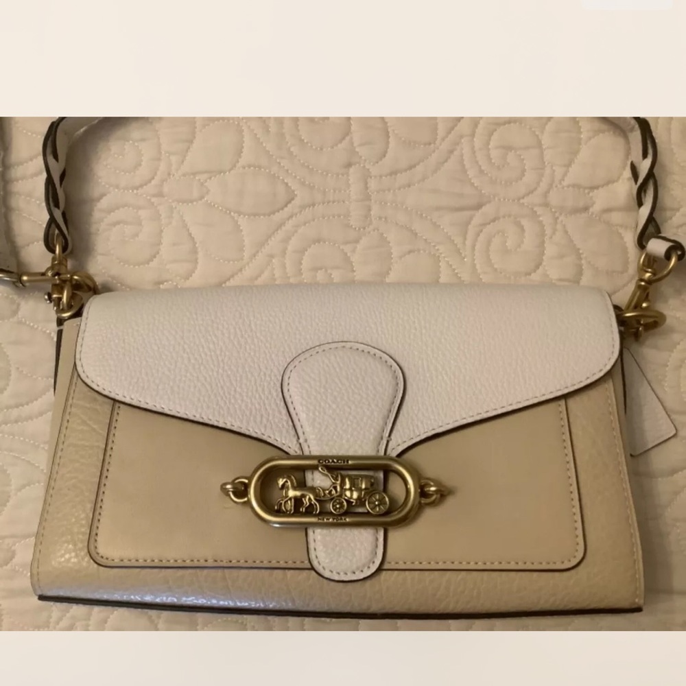 Coach Jade, Leather Shoulder Purse NWT